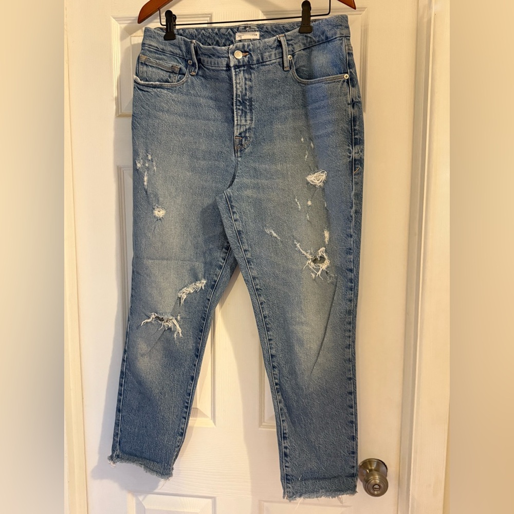 Good American Classic Blue Jeans